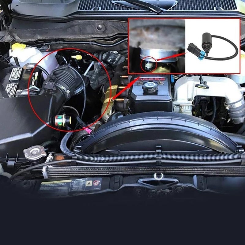 Capshat 5140305AA 4036054 Turbo Wastegate Control Solenoid Replacement for 2004-2009 Dodge Ram 2500 3500 5.9L Diesel Engine - Image 5
